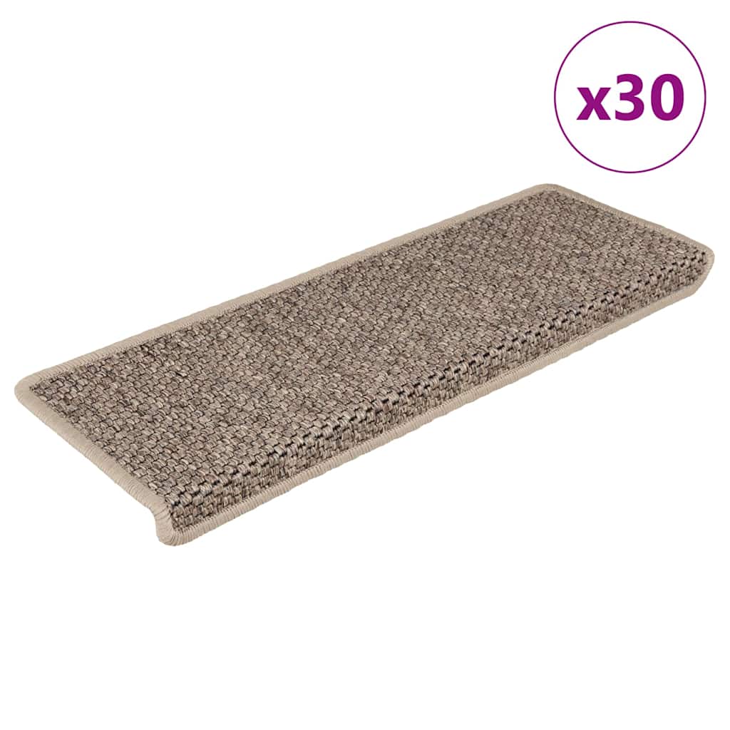 JUNG Vida Stufenmatten Selbstklebend Sisal-Optik 30 Stk. 65x21x4cm
