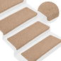 JUNG Vida Stufenmatten Selbstklebend 30 Stk. Beige 65x24,5x3,5 cm