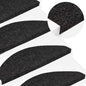 JUNG Vida Stufenmatten Selbstklebend 20 Stk. Schwarz 56x17x3 cm