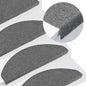 JUNG Vida Stufenmatten Selbstklebend 20 Stk. Grau 65x22,5x3,5 cm