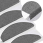 JUNG Vida Stufenmatten Selbstklebend 30 Stk. Grau 65x22,5x3,5 cm