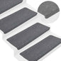 JUNG Vida Stufenmatten Selbstklebend 30 Stk. Grau 65x24,5x3,5 cm