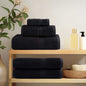 JUNG Vida Gästetuch SOLUND 50 pcs Schwarz 50 x 100 cm 550 gsm