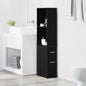 JUNG Vida Badezimmermöbel-Set Schwarz Eichen-Optik 22 x 41 x 135 cm