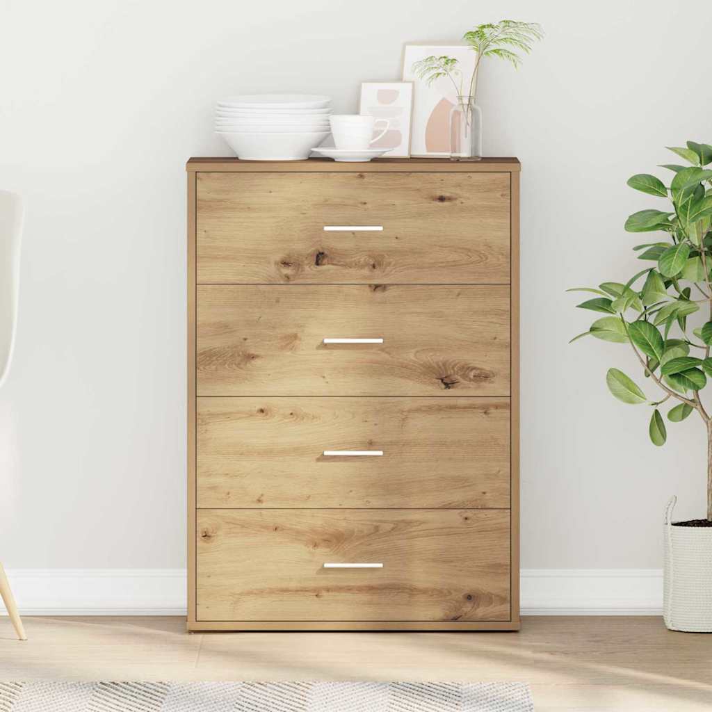 JUNG Vida Sideboard Artisan-Eiche 60 x 31 x 84 cm Holzwerkstoff