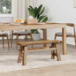 JUNG Vida Bank Natur 100 x 29 x 43,5 cm Massivholz Teak