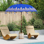 JUNG Vida Balinesischer Sonnenschirm mit Sockel Blau 215 x 215 x 260 cm