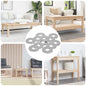 JUNG Vida Unterlegscheiben 33962 pcs Silber Eisen