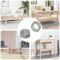 JUNG Vida Sechskantmuttern 2 pcs Silber M6 Stahl