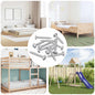 JUNG Vida Holzschrauben 8451 pcs Silber Stahl