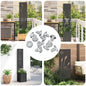 JUNG Vida Schloss-Schrauben 19149 pcs Silber Eisen