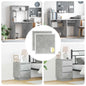 JUNG Vida Selbstklebende Schraubenabdeckung 2 pcs Beton Grau