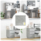 JUNG Vida Selbstklebende Schraubenabdeckung 12 pcs Beton Grau