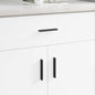 JUNG Vida Griff 973 pcs Schwarz 106 x 7,4 x 15,5 mm Aluminium