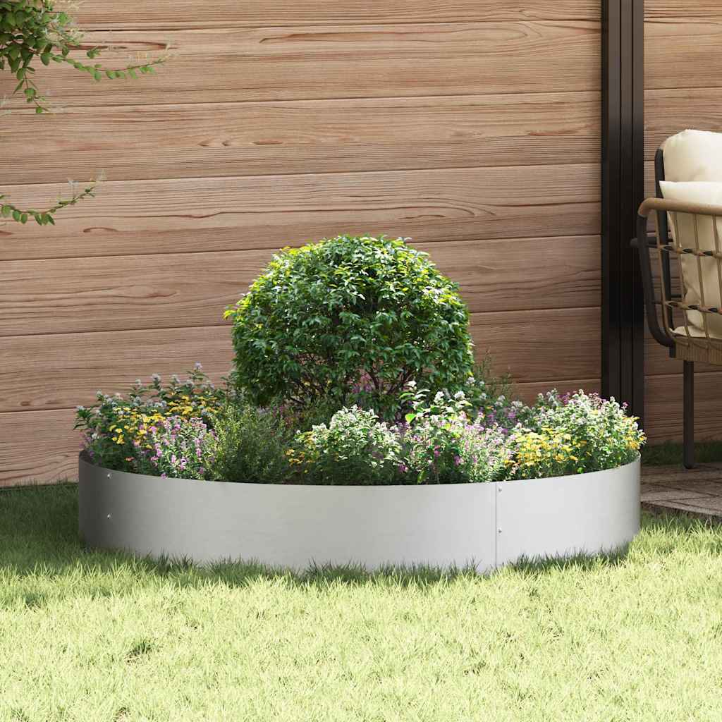 JUNG Vida Pflanzenring 5 pcs Silber 120 x 120 x 20 cm Verzinkter Stahl