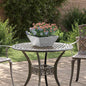 JUNG Vida Garten-Pflanzgefäß 5 pcs Silber 35 x 35 x 15 cm Edelstahl