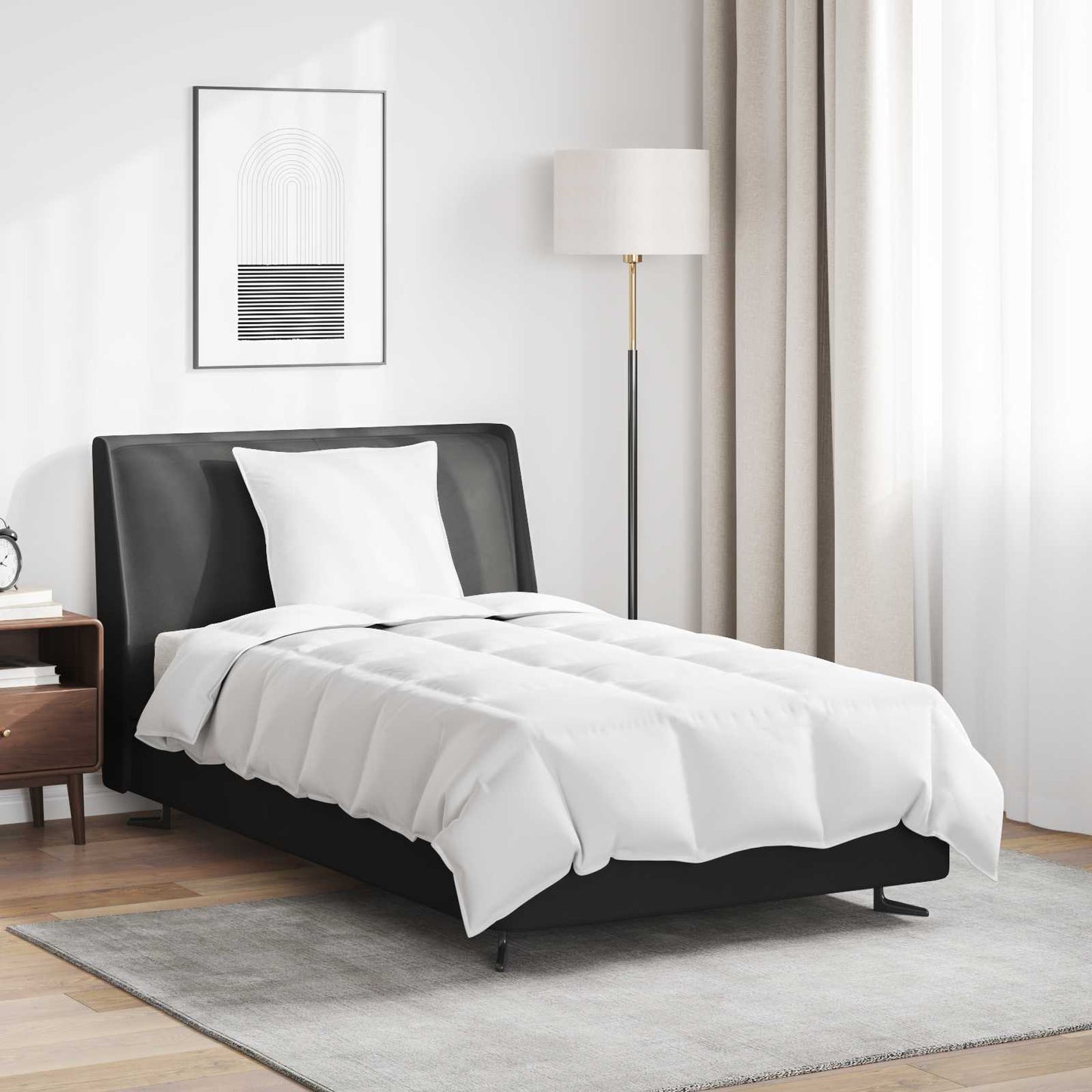 JUNG Vida Sommerdecke mit Kissen 2 pcs Weiß Daunenfeder