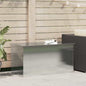 JUNG Vida Außenlagerbox Silber 100 x 50,5 x 50 cm Stahl