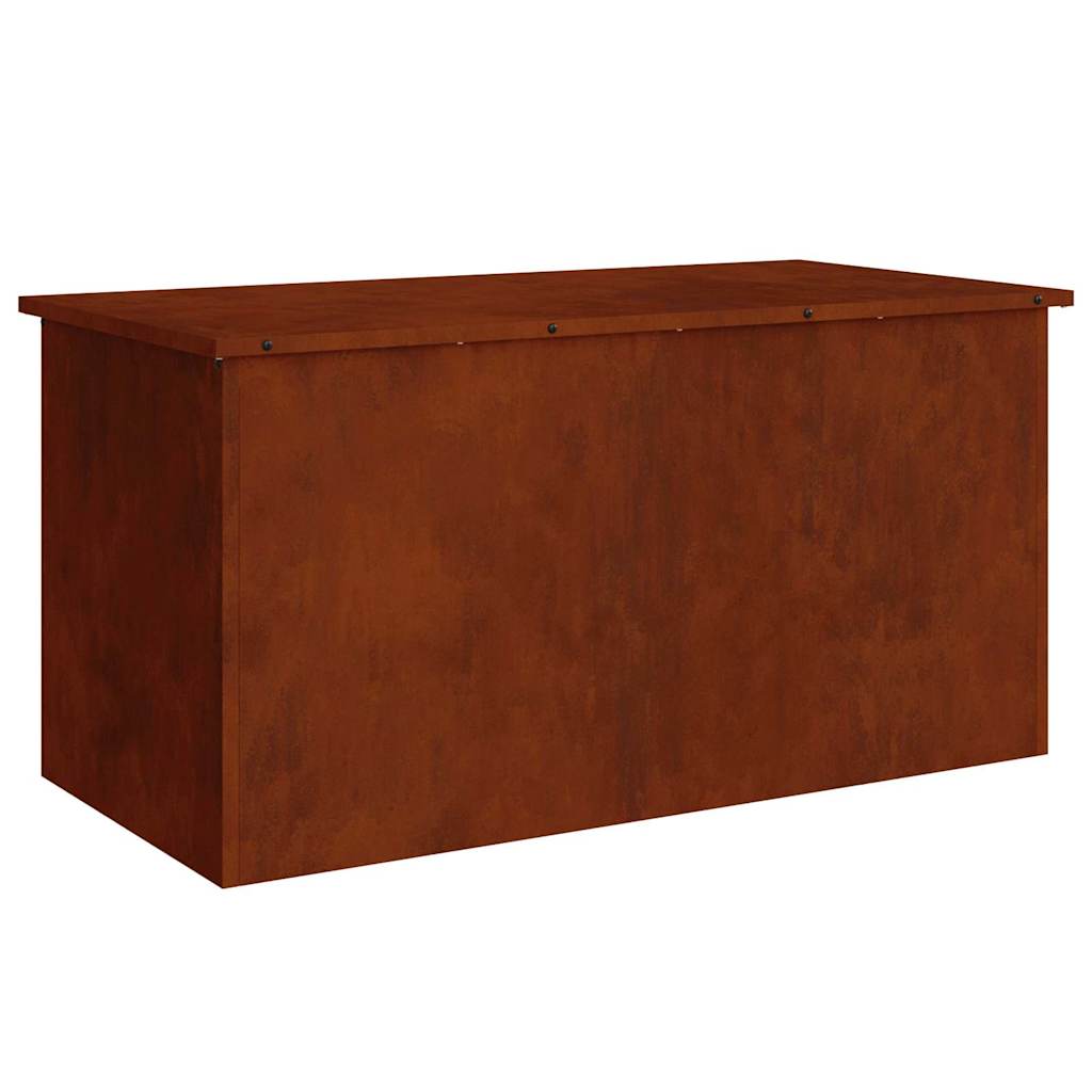 JUNG Vida Außenlagerbox Rostig 100 x 50,5 x 50 cm Stahl