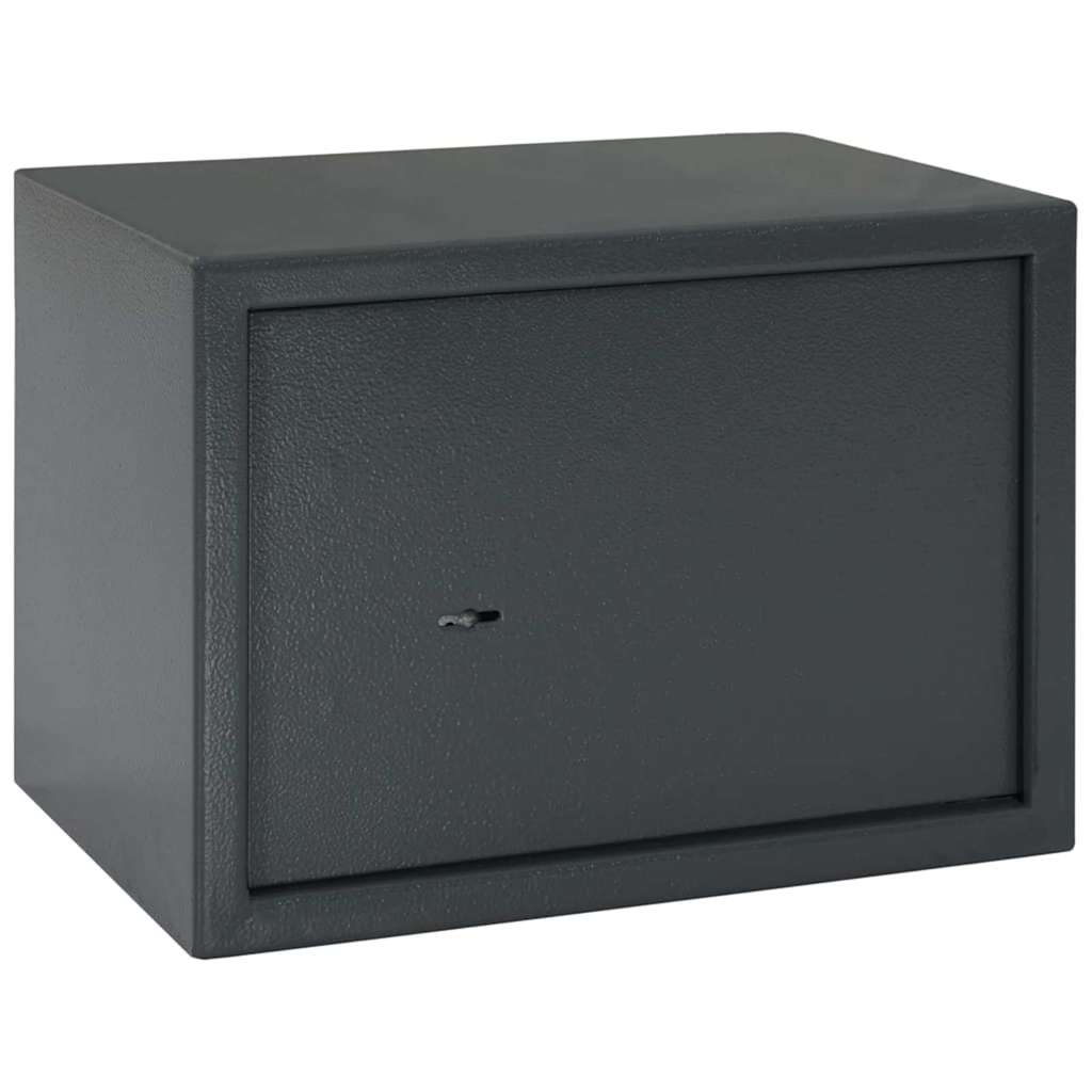 JUNG Vida Safe Box mit Schloss Dunkelgrau 35 x 25 x 25 cm Stahl