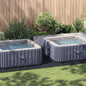 JUNG Vida Bodenfolie für Pools Schwarz 500 x 250 x 0,1 cm Vliesstoff