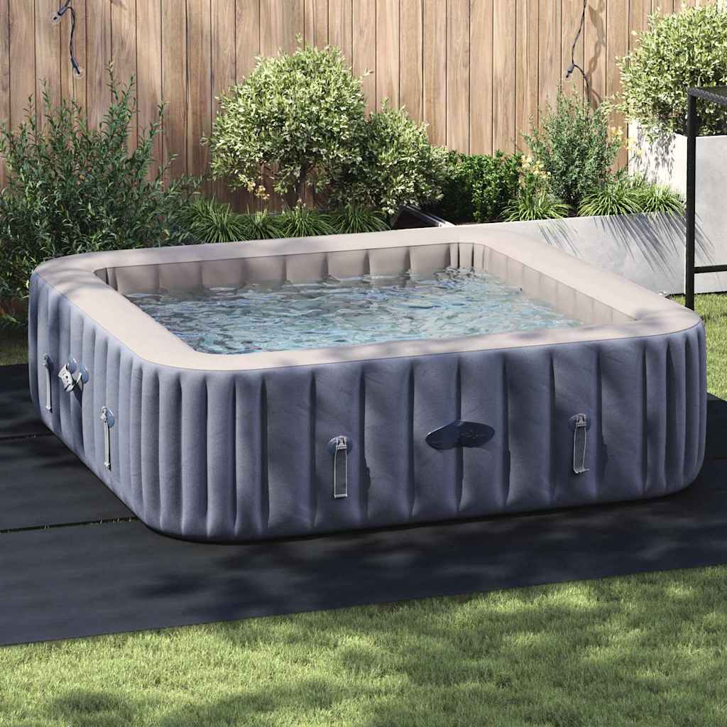 JUNG Vida Bodenfolie für Pools Schwarz 396 x 396 x 0,1 cm Vliesstoff