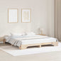 JUNG Vida Bettrahmen Natur 200 x 200 cm Massives Kiefernholz