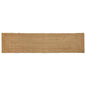 JUNG Vida Bereichsteppich Beige 60 x 400 cm Jute