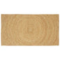 JUNG Vida Bereichsteppiche Rechtwinklig Braun 60 x 110 cm Jute