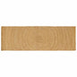 JUNG Vida Bereichsteppiche Rechtwinklig Braun 80 x 300 cm Jute