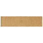 JUNG Vida Bereichsteppiche Rechtwinklig Braun 80 x 400 cm Jute
