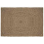 JUNG Vida Bereichsteppiche Rechtwinklig Grau 240 x 340 cm Jute