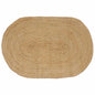 JUNG Vida Bereichsteppiche Oval Natur 205 x 305 cm Jute
