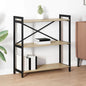 JUNG Vida Bücherregal Sonoma-Eiche 80 x 30 x 85 cm Holzwerkstoff