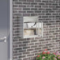 JUNG Vida Paketdrop-Box mit Speicher Silber 47,5 x 38 x 59 cm Edelstahl
