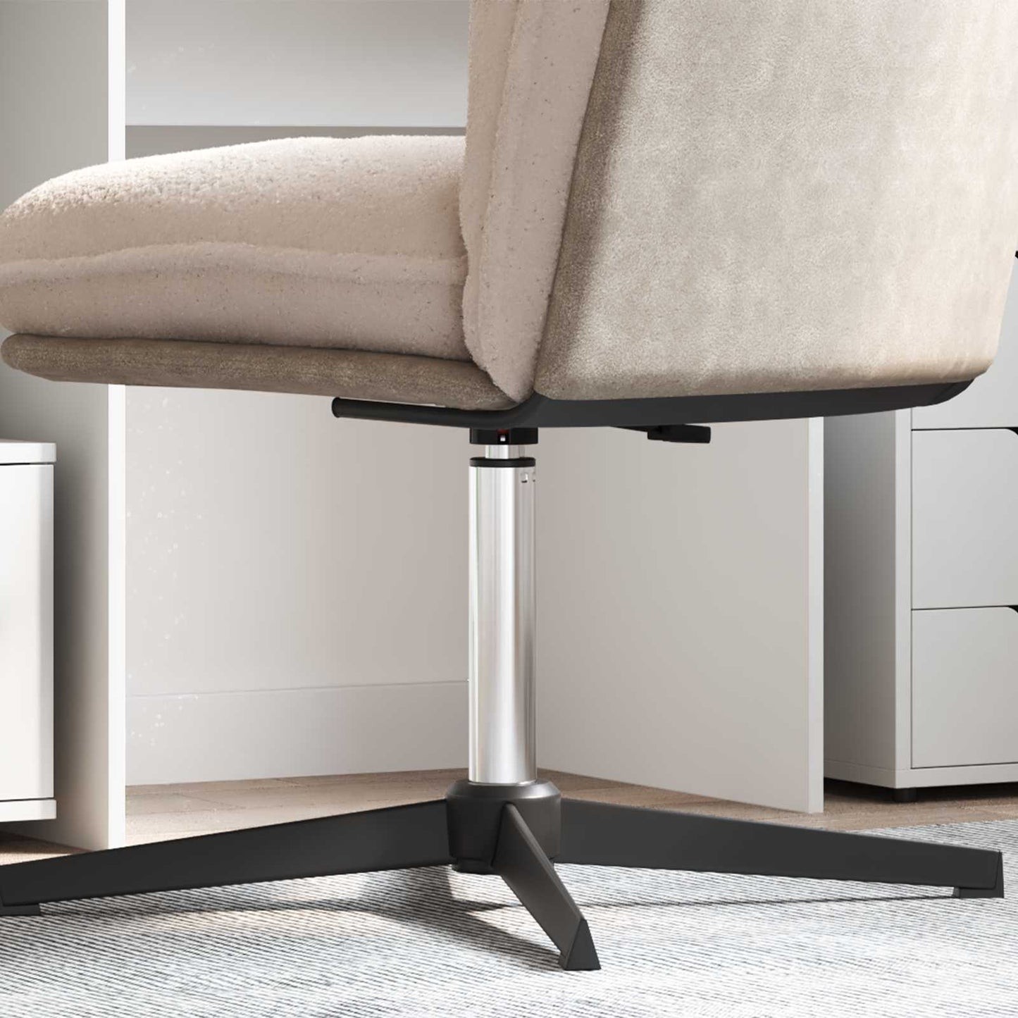JUNG Vida Bürostuhl Gaszylinder Chrom 318-473 mm Eisen