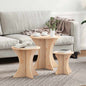 JUNG Vida Couchtisch 3 pcs Natur