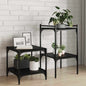 JUNG Vida Regalbrett 4 pcs Schwarz 40 x 40 x 1,5 cm Holzwerkstoff