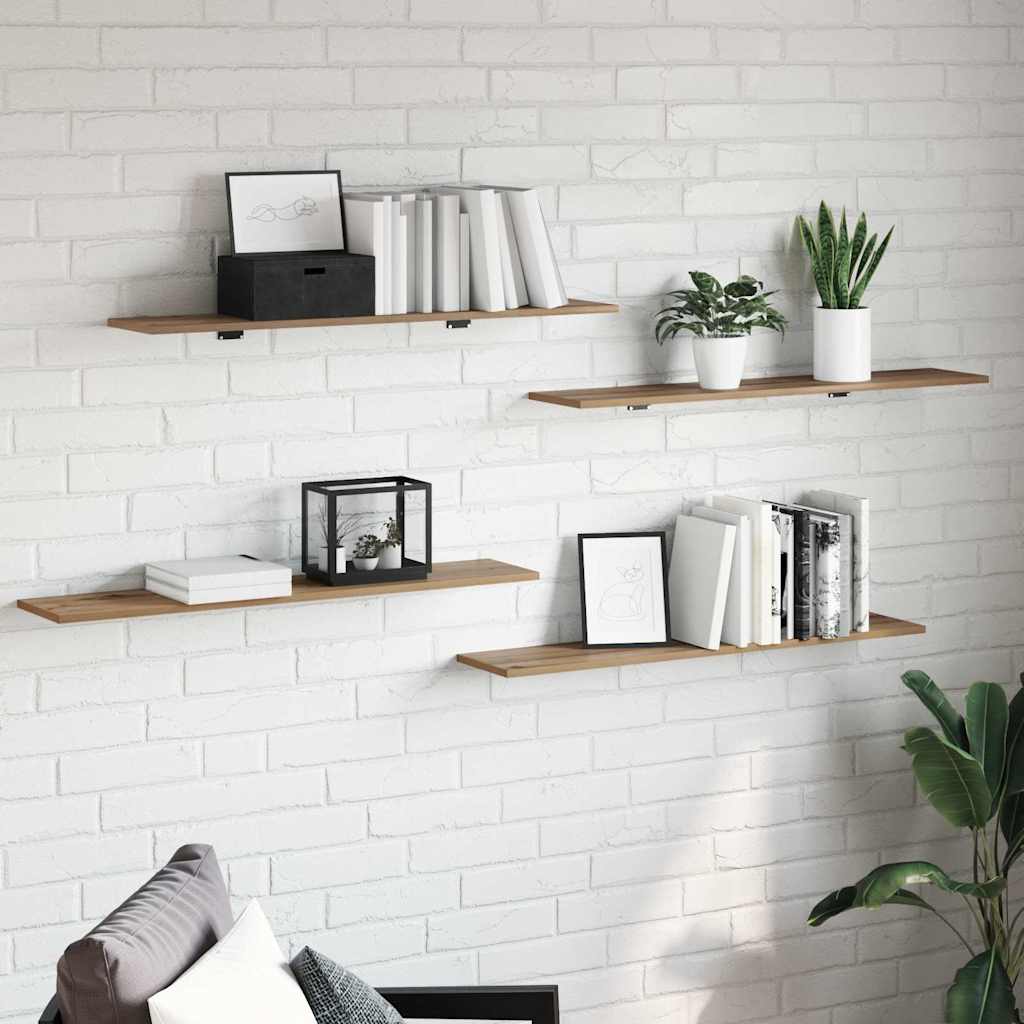 JUNG Vida Regalbrett 4 pcs Braun 100 x 20 x 1.5 cm Holzwerkstoff