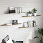 JUNG Vida Regalbrett 4 pcs Braun 100 x 20 x 1.5 cm Holzwerkstoff