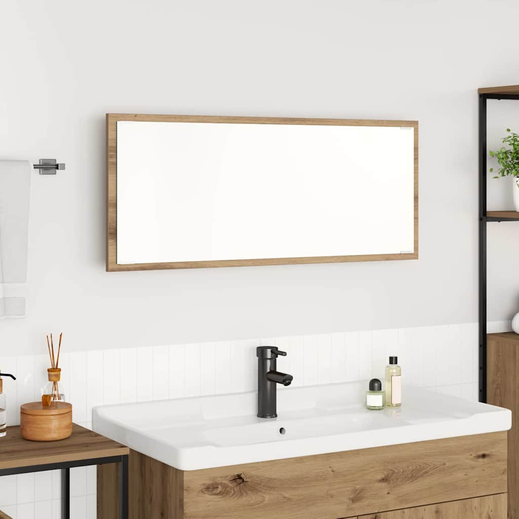 JUNG Vida Spiegel Artisan-Eiche 90 x 8,5 x 37 cm Holzwerkstoff