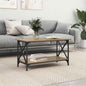 JUNG Vida Couchtisch Artisan-Eiche 80 x 45 x 45.5 cm Holzwerkstoff