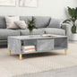 JUNG Vida Couchtisch Beton Grau 102 x 55 x 35 cm Holzwerkstoff
