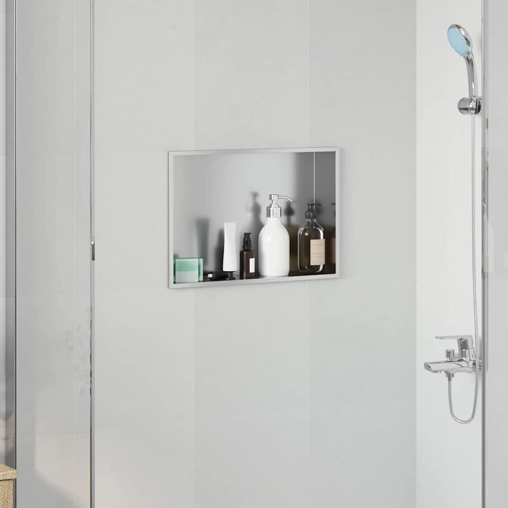JUNG Vida Duschnische Silber 45 x 30 x 9,5 cm Edelstahl