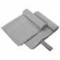 JUNG Vida Sporthandtücher 2 pcs Dunkelgrau 50 x 30 cm