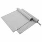 JUNG Vida Sporthandtücher 2 pcs Grau 180 x 90 cm Polyester und Polyamid