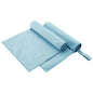 JUNG Vida Sporthandtücher 2 pcs Blau 100 x 50 cm Polyester und Polyamid