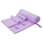 JUNG Vida Sporthandtuch Set 3 pcs Lila Polyester und Polyamid