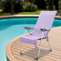 JUNG Vida Außenstuhl Handtücher 2 pcs Lila 130 x 60 cm