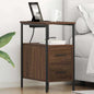 JUNG Vida Nachttisch 2 pcs Braun Eichen-Optik 30 x 48 x 61 cm